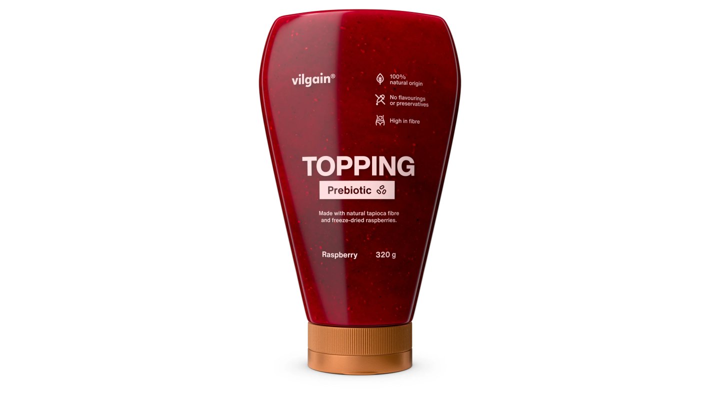 Vilgain prebiotic topping - Malina