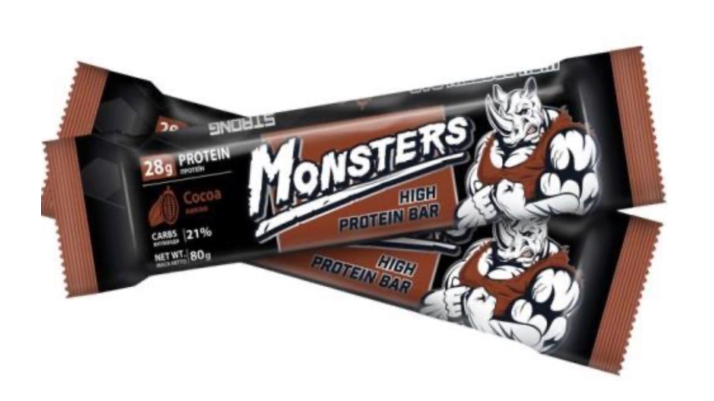 Monsters Protein Bar Chocolate