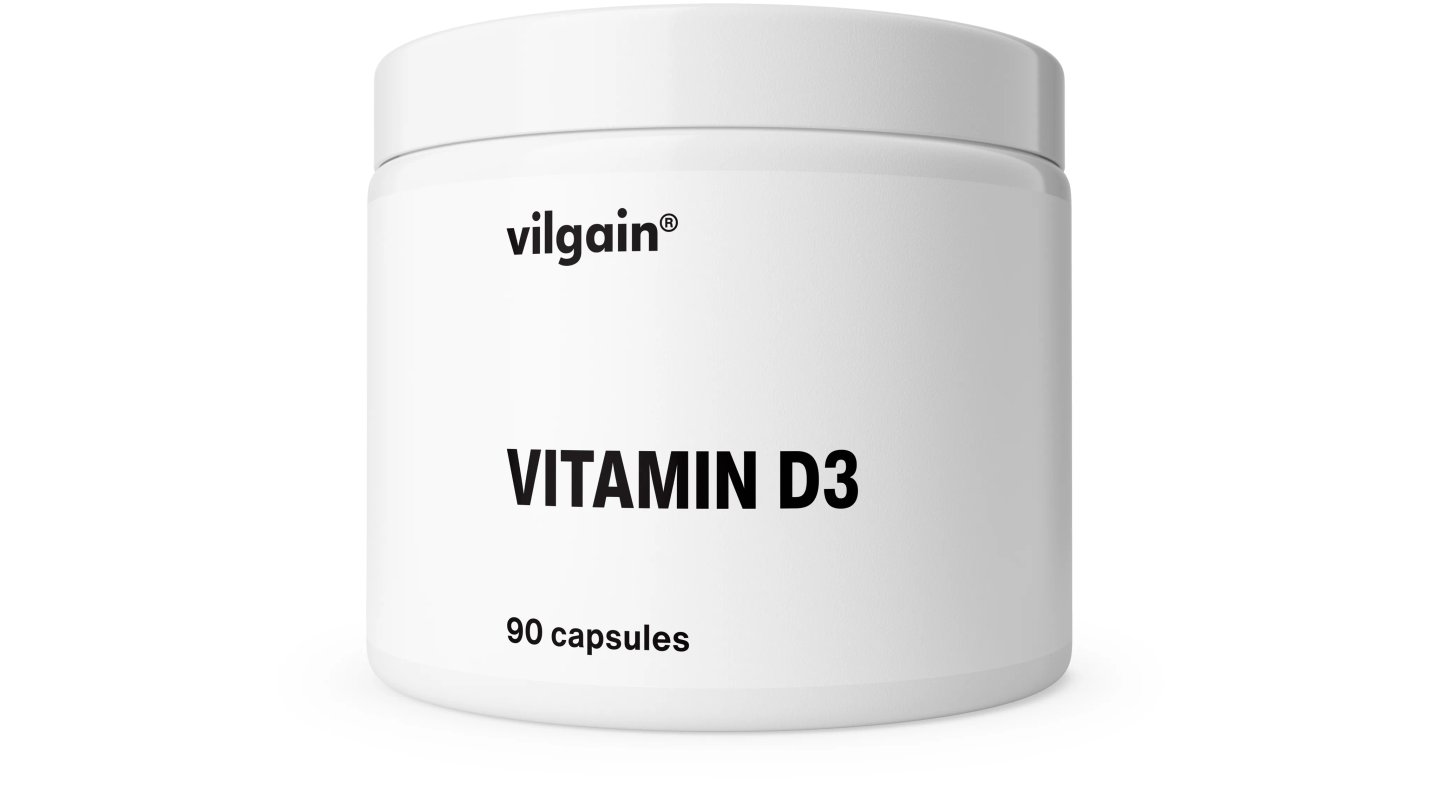 Vilgain Vitamin D3 - 90 kapslí