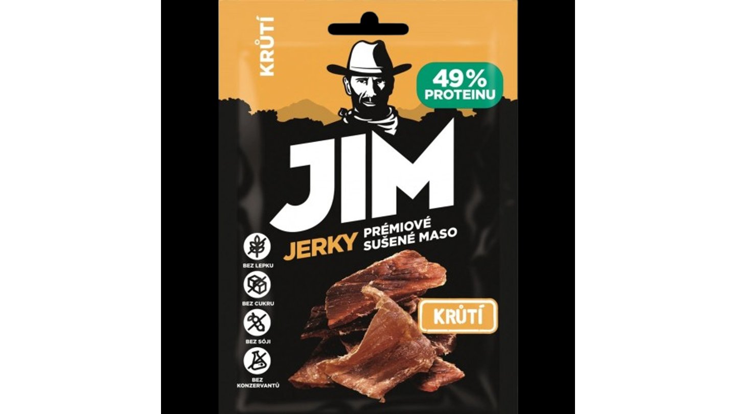 JIM JERKY krůtí 23 g