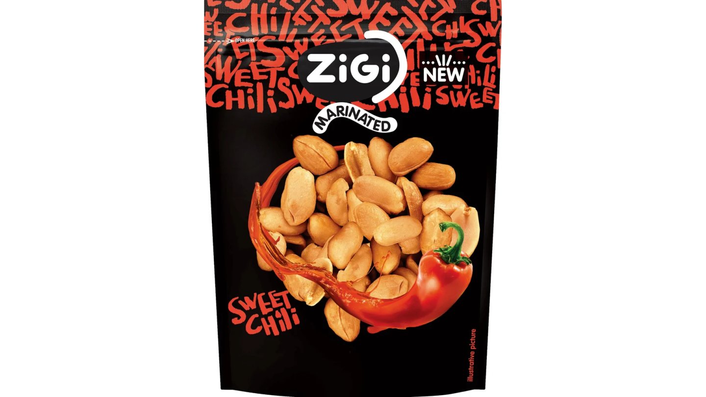 ZiGi arašídy Sweet chilli