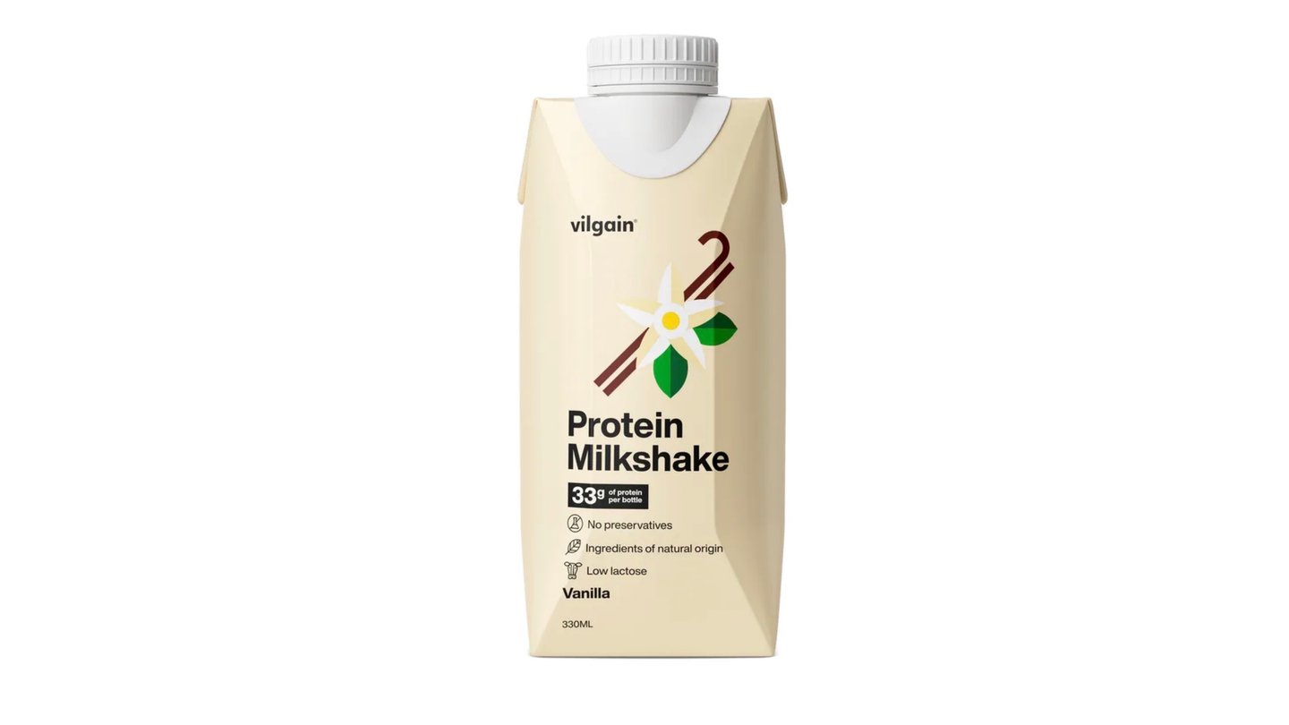 Vilgain Protein Milkshake Vanilka 