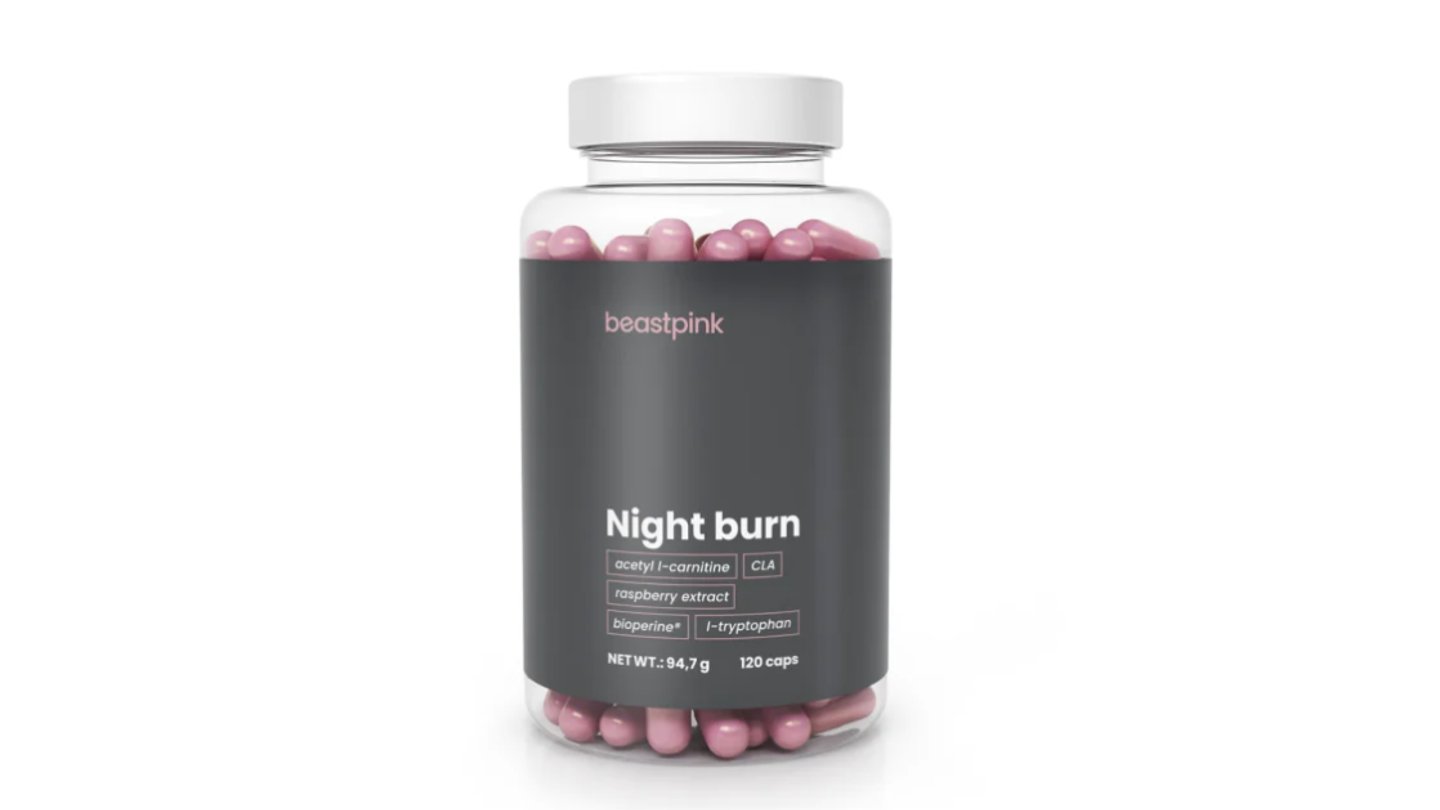 Night Burn - BeastPink - 120 kapslí
