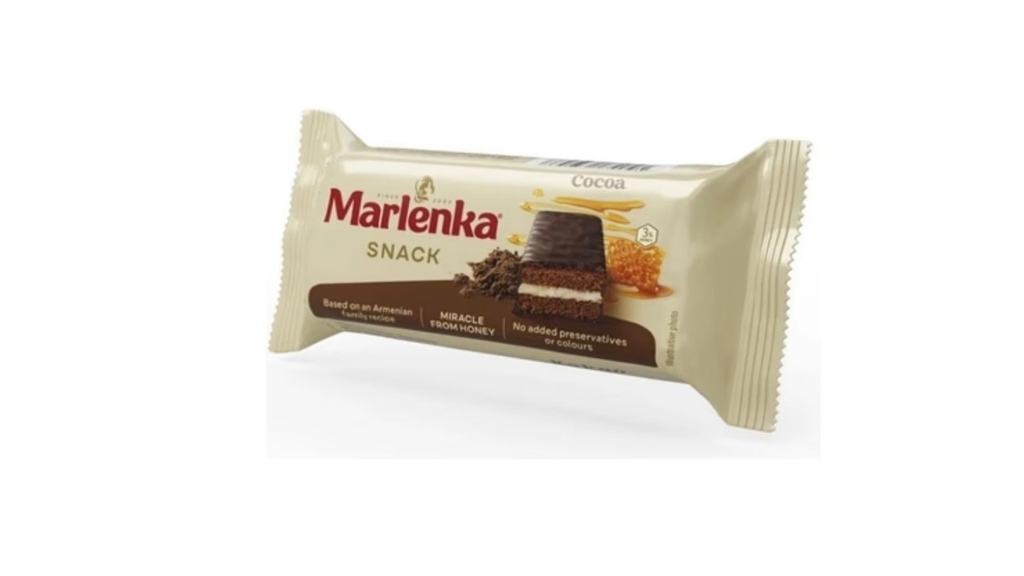 Marlenka snack medový s kakaem