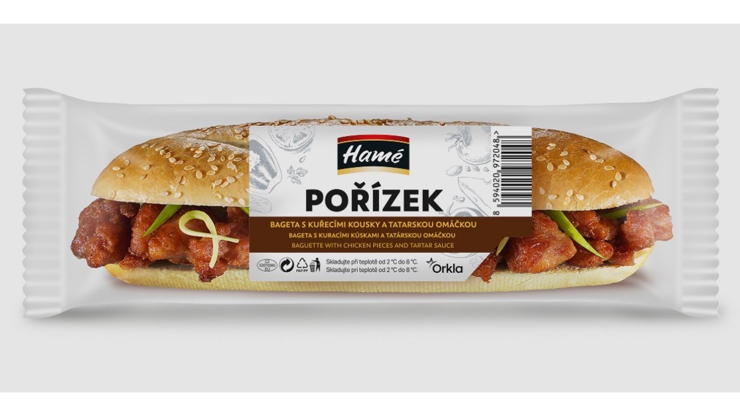 Chicken nugget and Tartar Sauce Bagetue