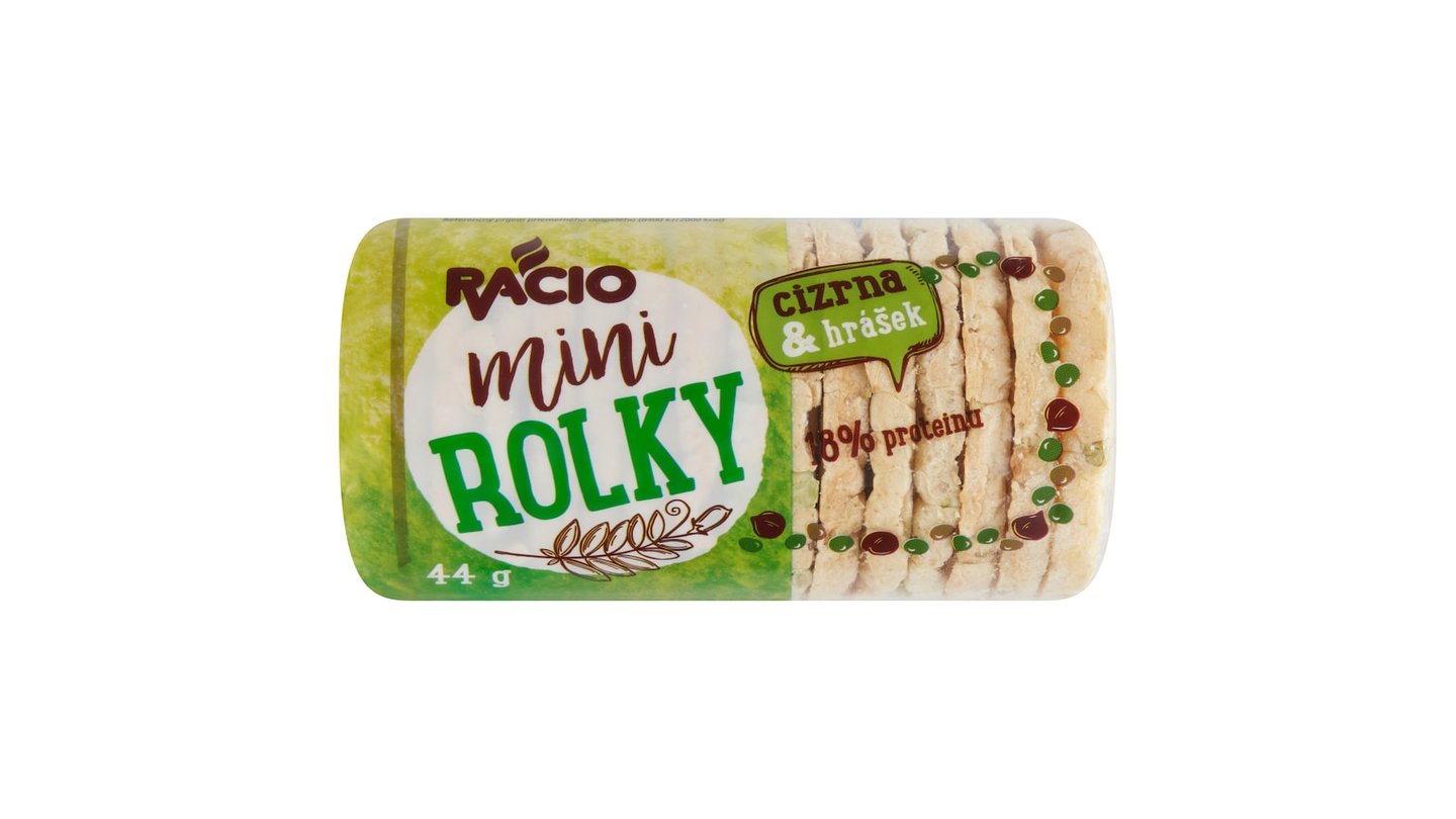Mini rolky hrachové 44g