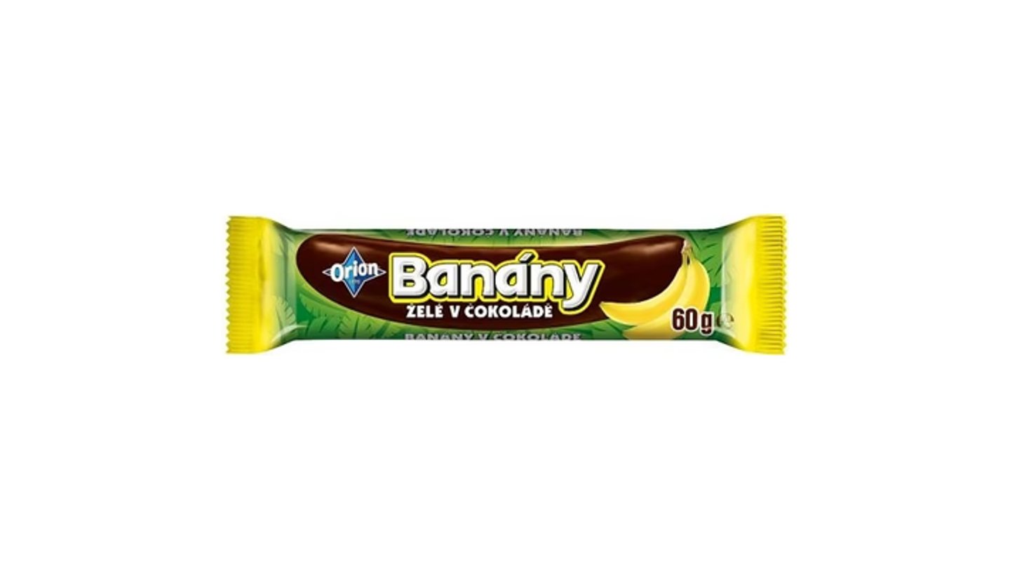 Orion Banány v čokoládě XXL 60 g
