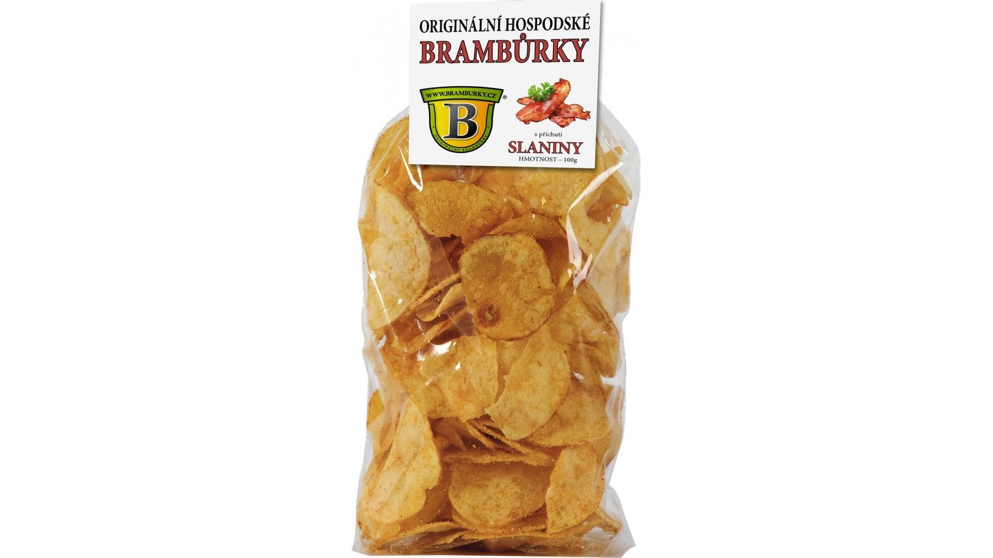 Chipsy o smaku bekonu