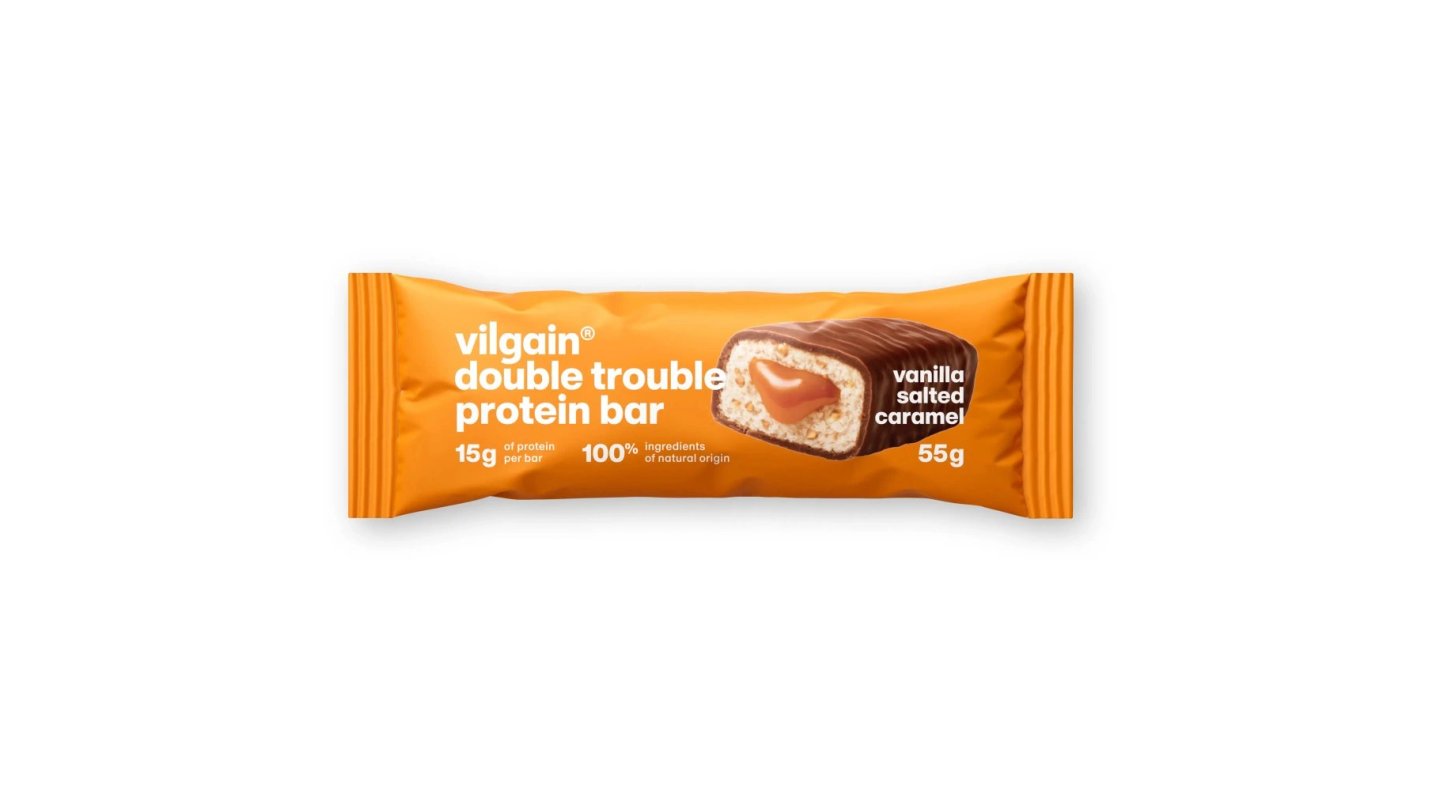 Double Trouble Protein Bar - Vanilla Salted Caramel