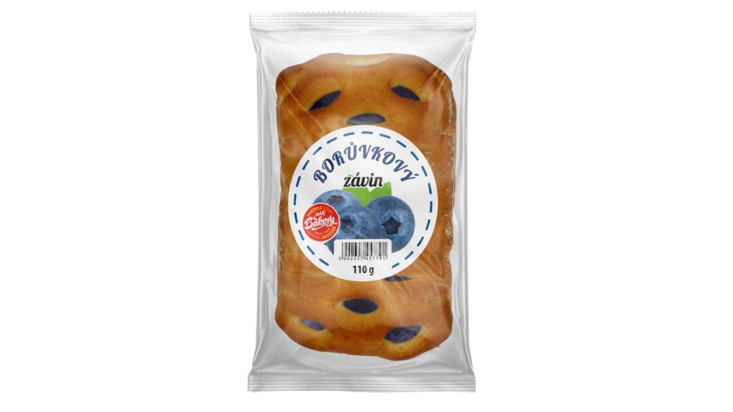 Závin borůvkový/jahodový 110g