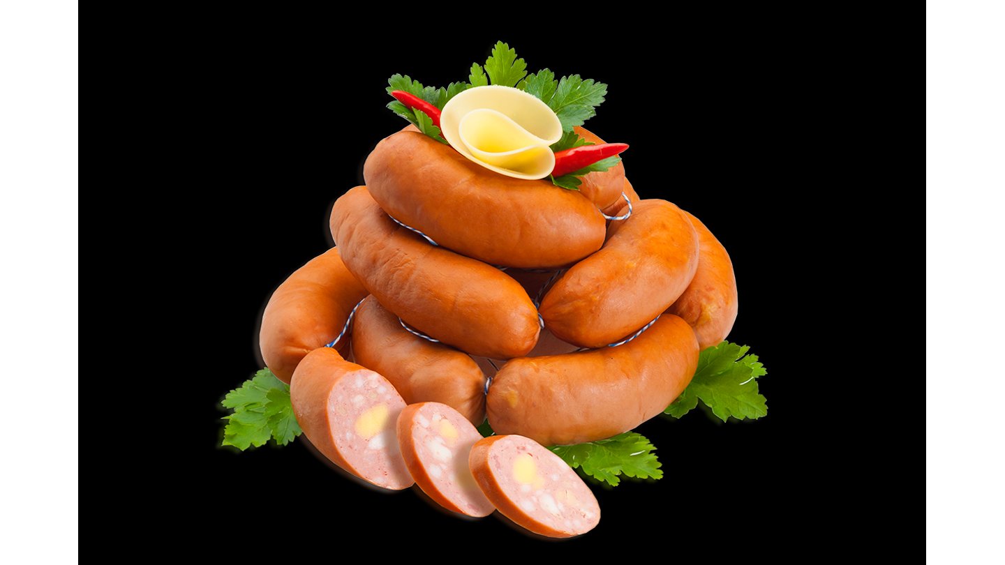 Špekačky se sýrem 1,1kg 