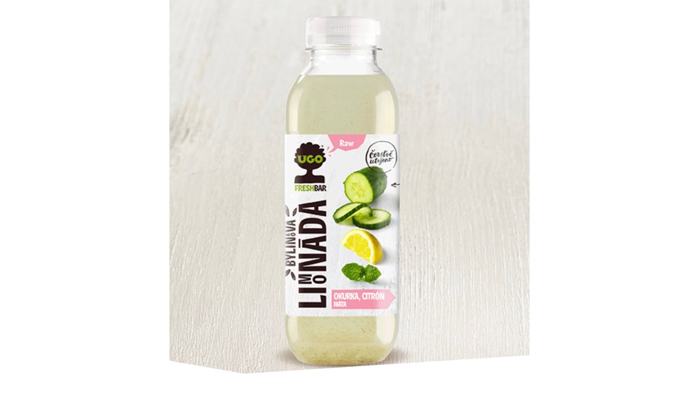 UGO limonáda okurka citron máta 