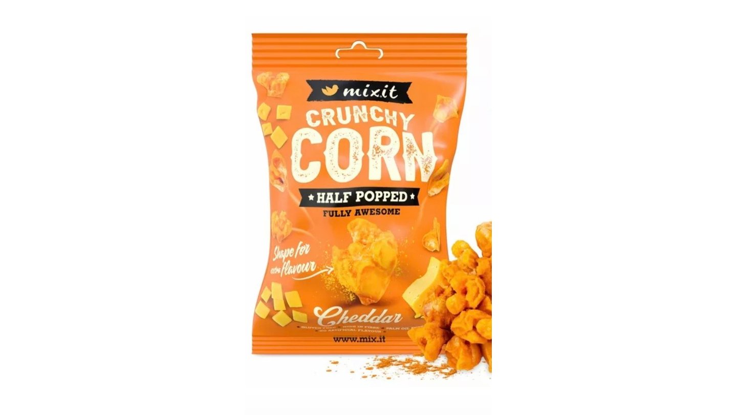 Crunchy corn do kapsy Cheddar