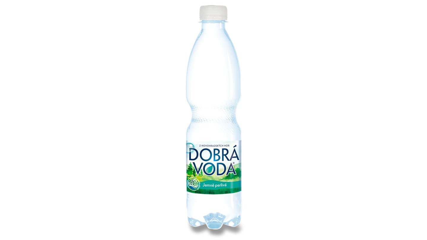 Dobrá voda jemně perlivá 0,5l
