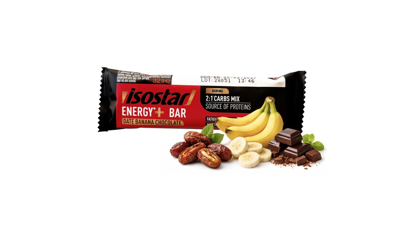 Isostar Long Energy +3H tyčinka 32 g