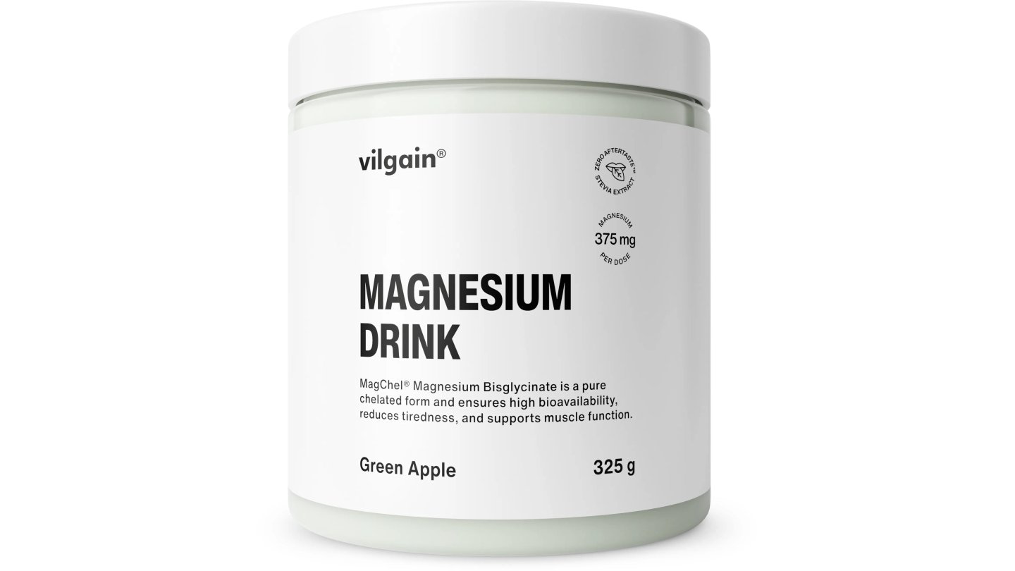 Vilgain Magnesium Drink - Zelené Jablko 325g