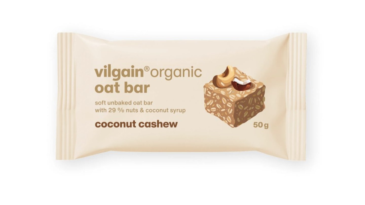Vilgain Oat Bar BIO - Kešu a Kokos