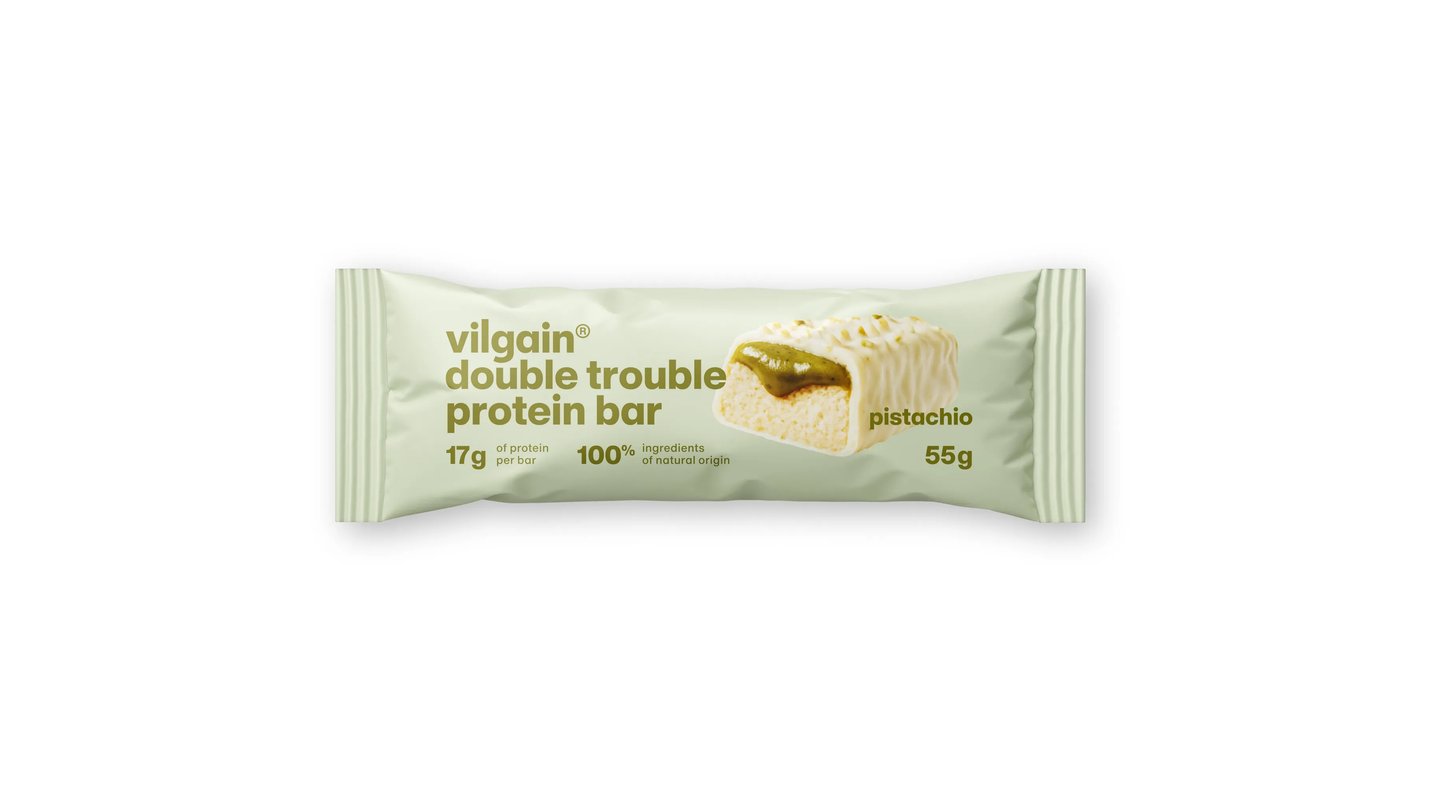 Double Trouble Protein Bar - pistácie