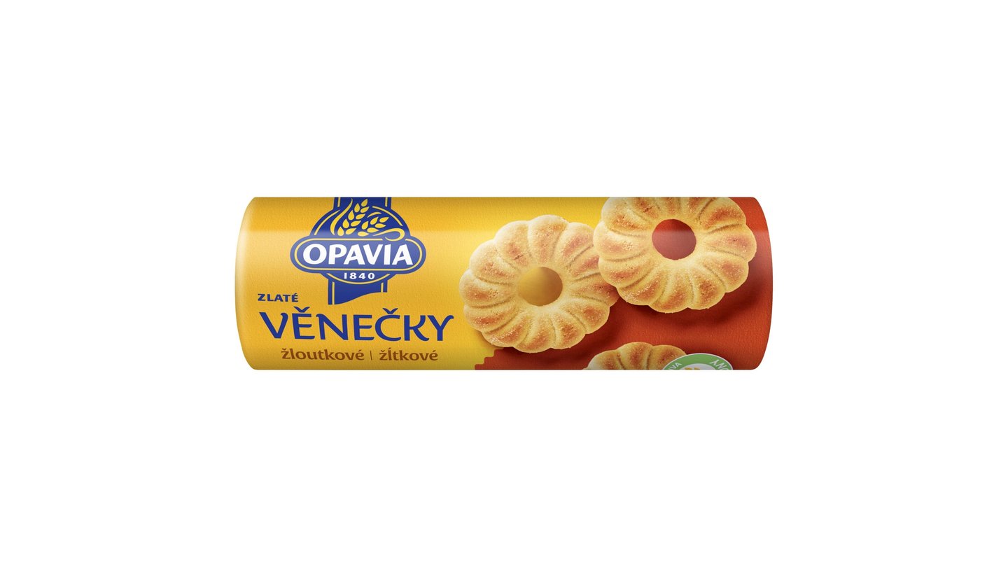 Opavia Věnečky Żółtkowe
