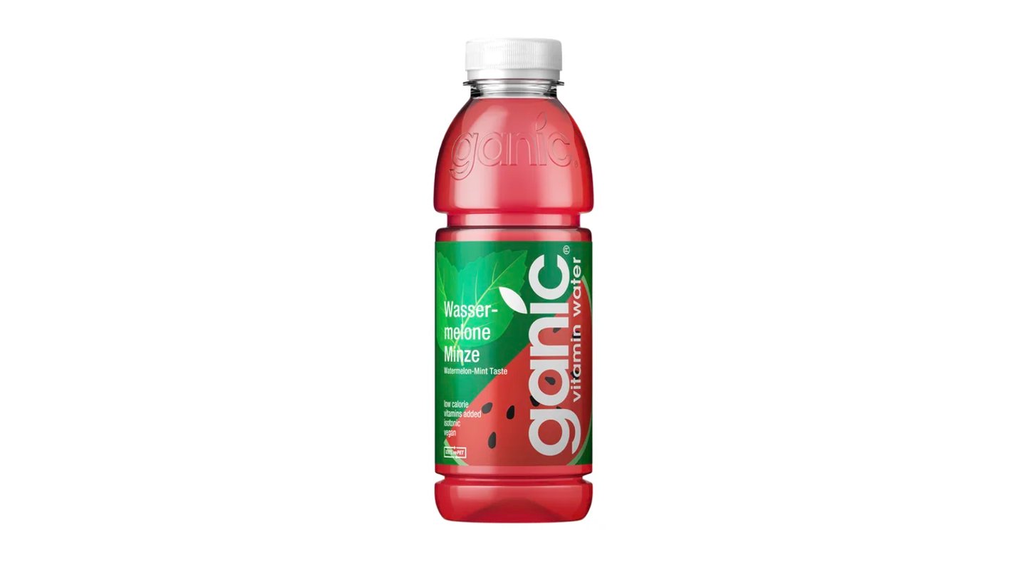 GANIC Vitamínová voda - Meloun Máta 500ml