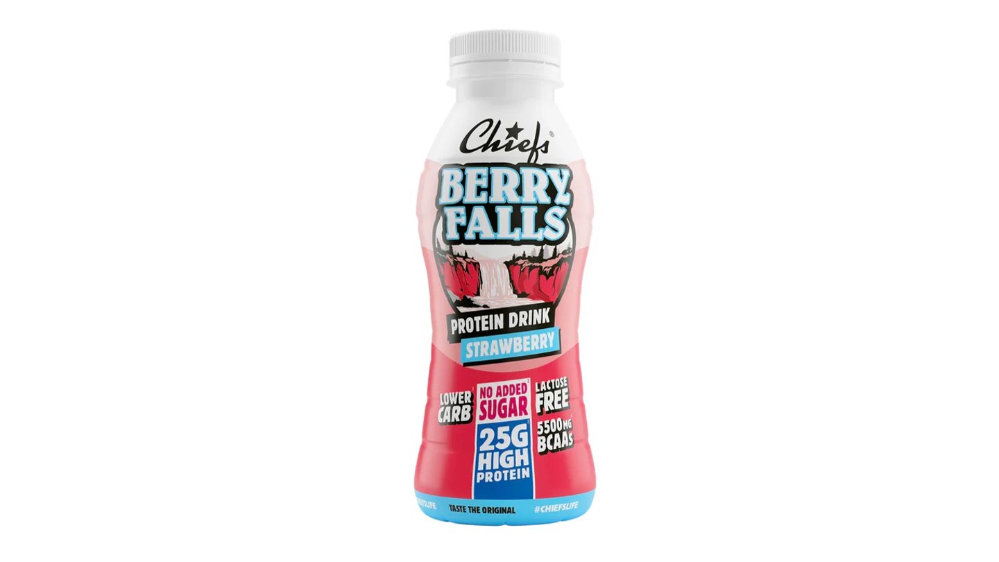 CHIEFS - proteinový nápoj Berry falls 330ml