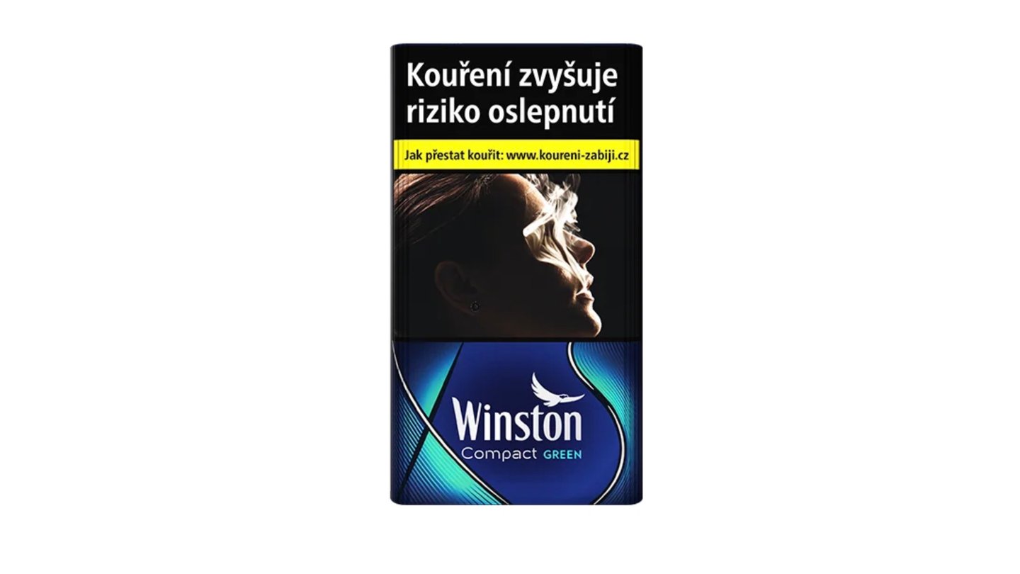 Winston Compact Green  U159Kč - Doprodej !