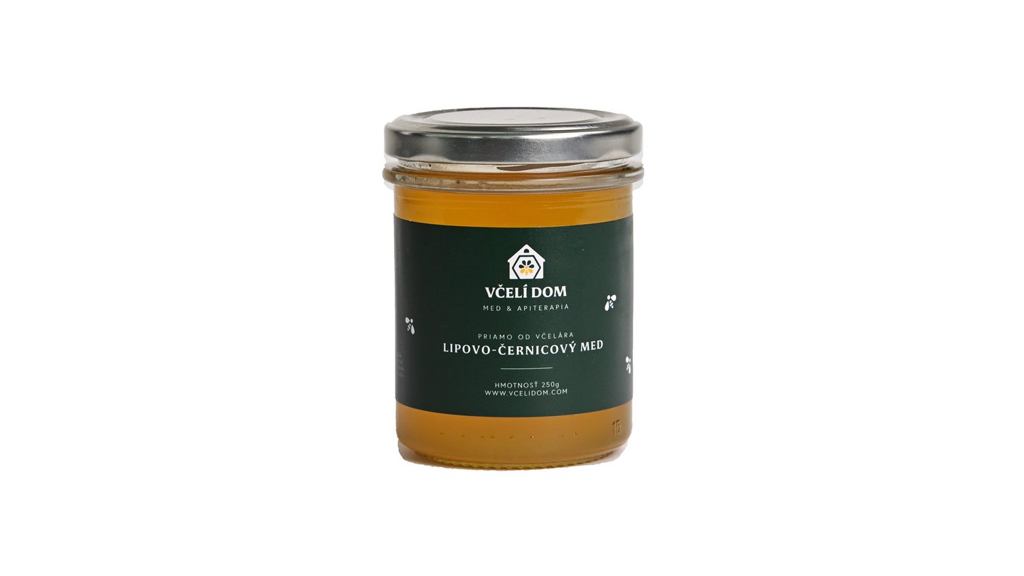 Lipovo - černicový med - 250g