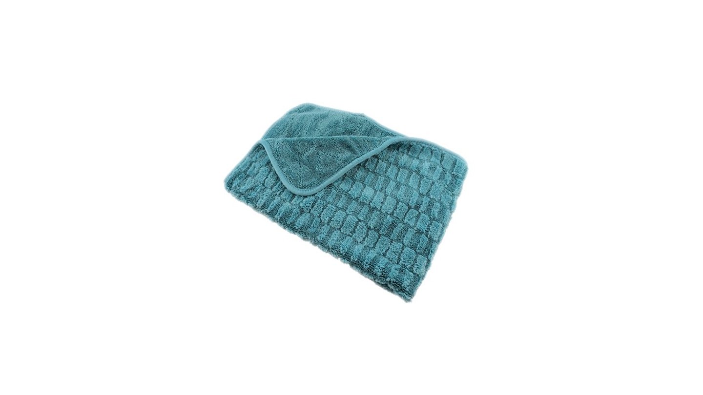 EXTRA SAVÝ SUŠÍCÍ RUČNÍK - ZERDA CHECKER DRYING TOWEL TYRKYS 950 gsm 