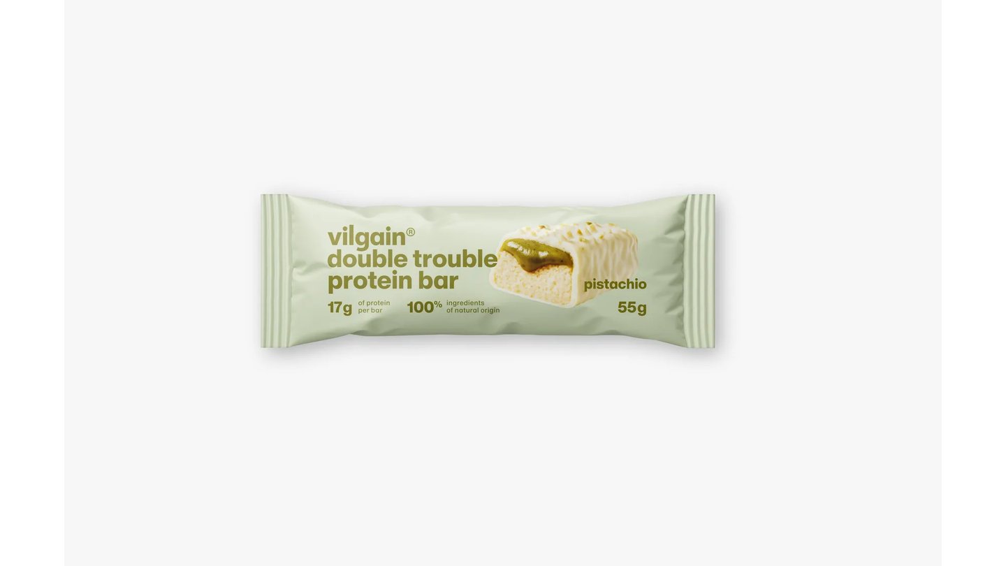 Double Trouble Protein Bar - pistácie