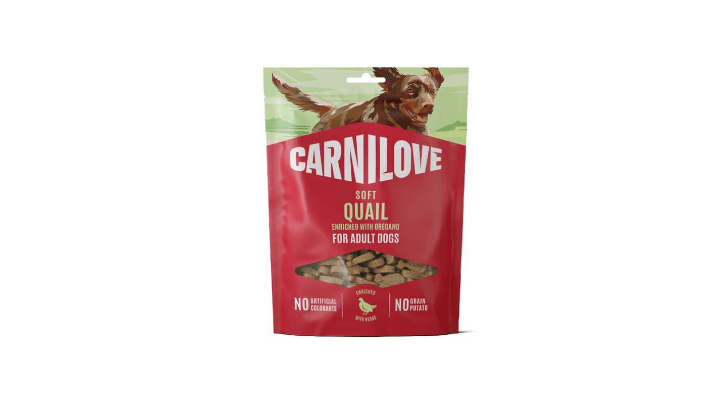 Carnilove Dog Soft Snack Quail+Oregano 200g