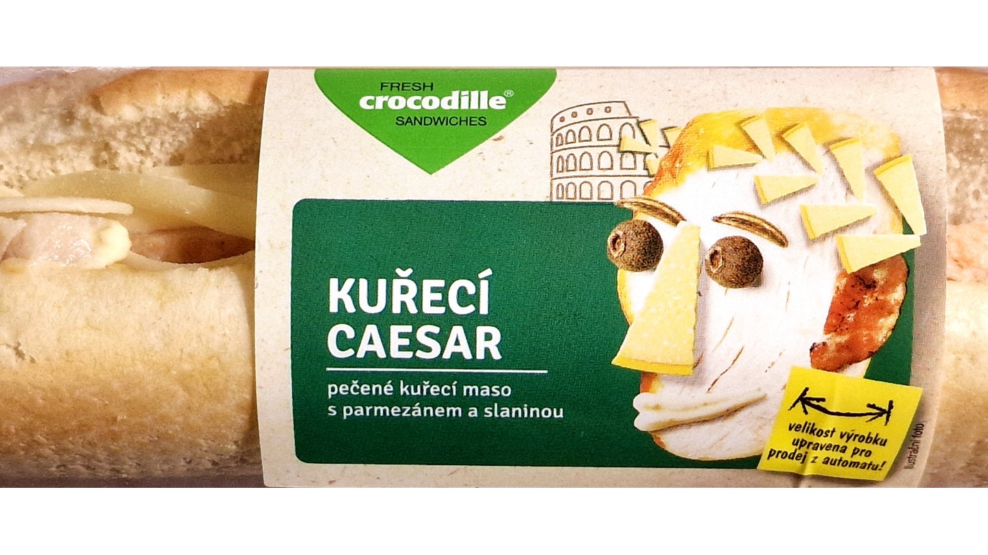 Bageta Kuřecí Caesar / Chicken Caesar, 170g