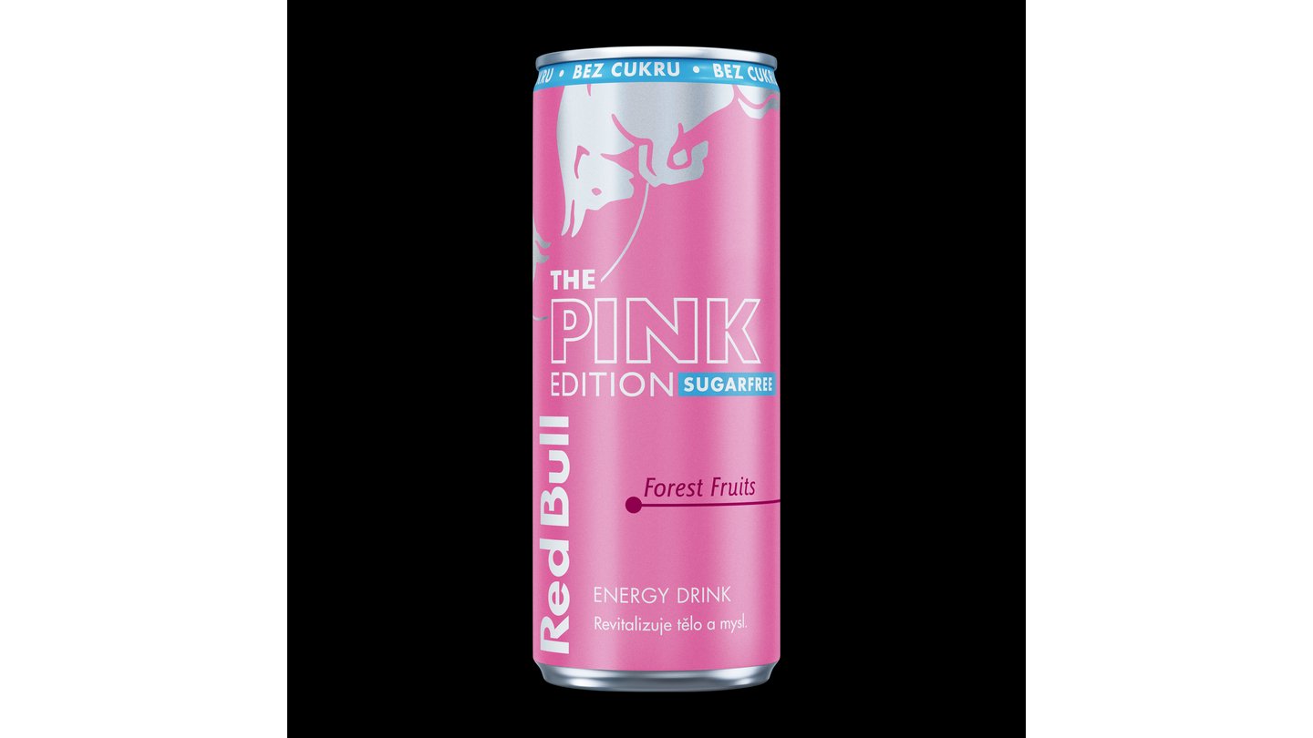 Red Bull Pink Fruit Edition lesní ovoce