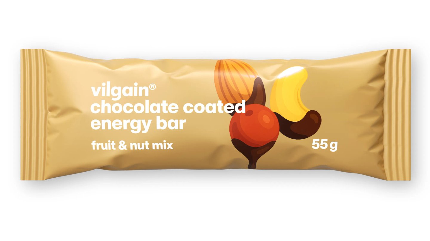 Energy Bar - Mix ořechů a ovoce zalité čokoládou