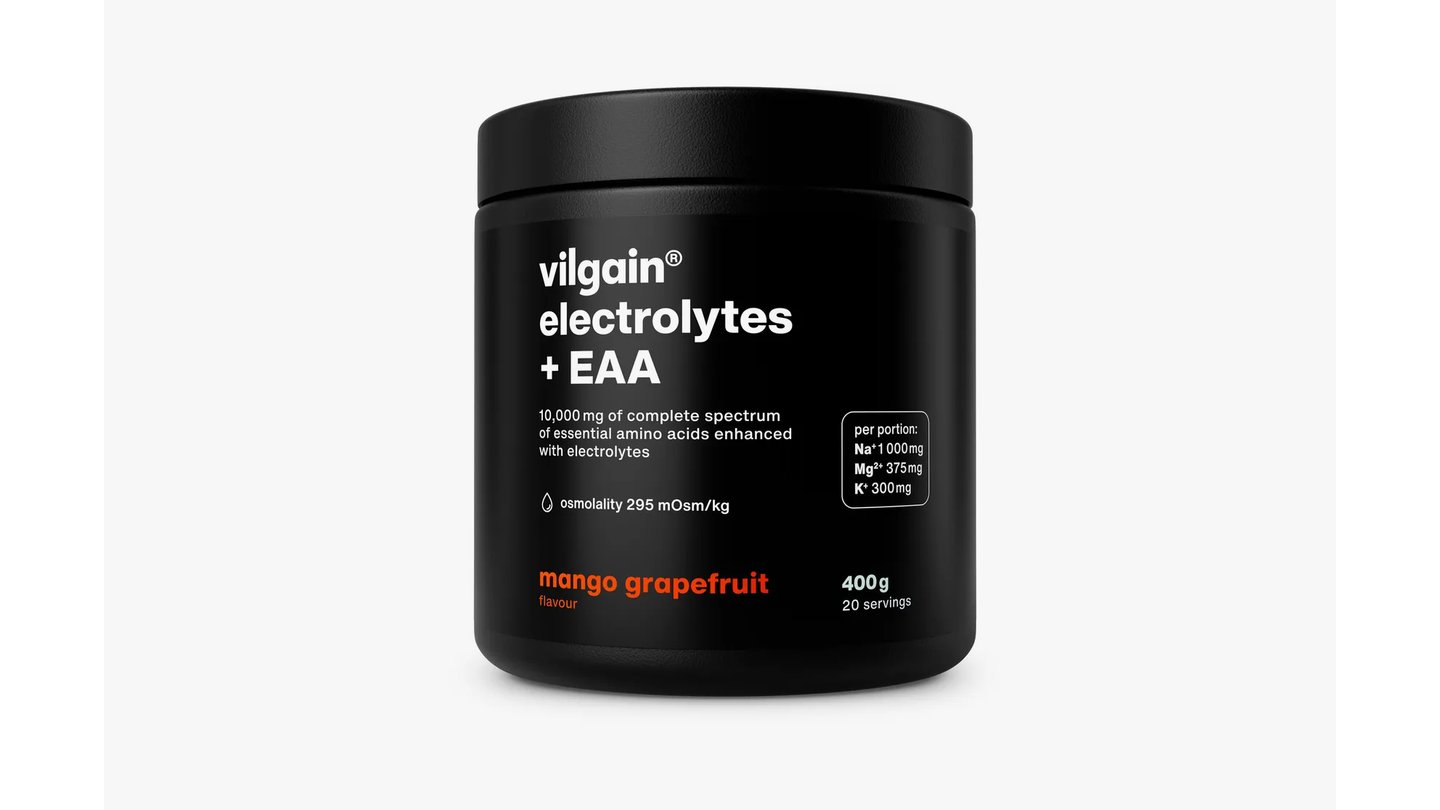 Elektrolyty + EAA - mango a grep