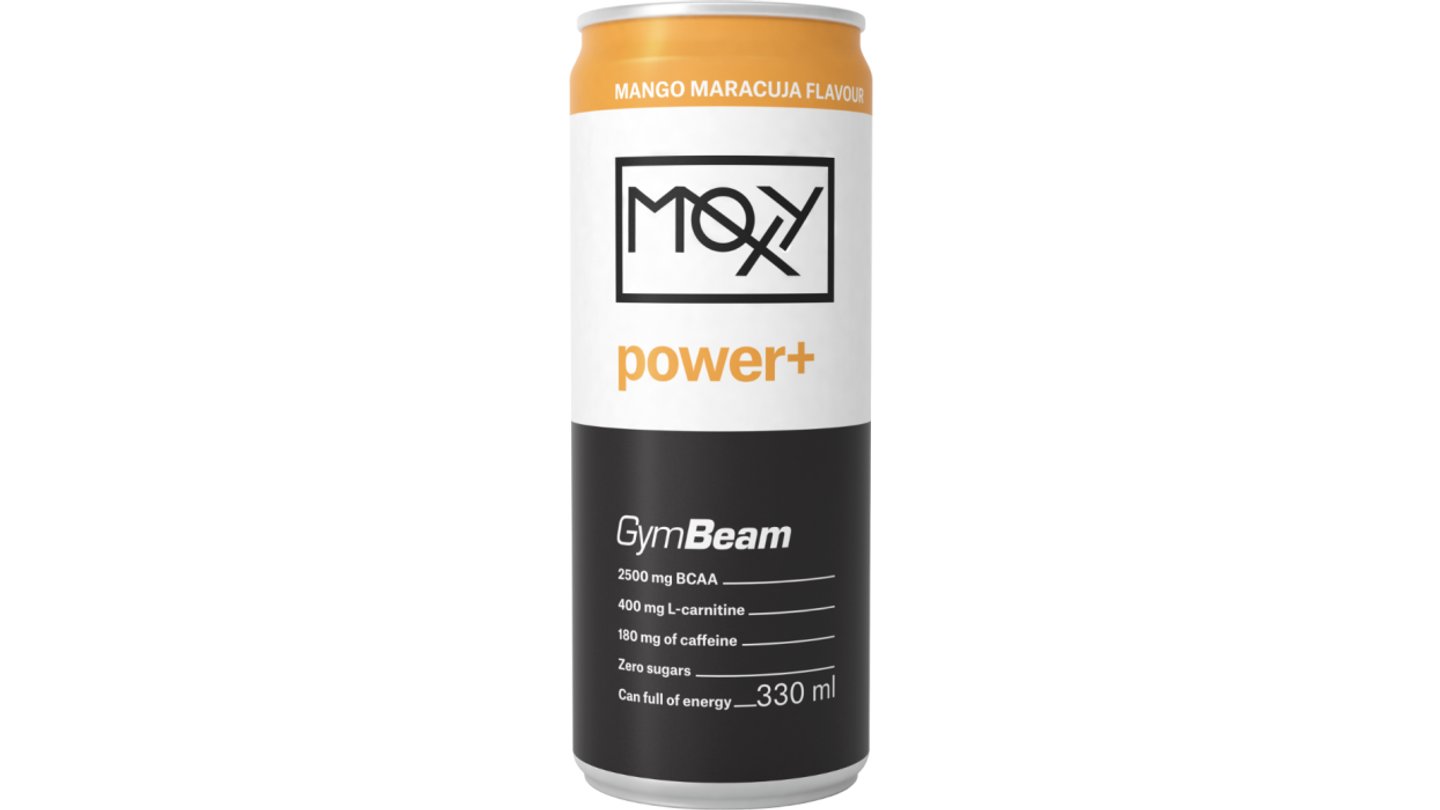 MOXY power+ Energetický nápoj 330 ml - Mango/Marakuja