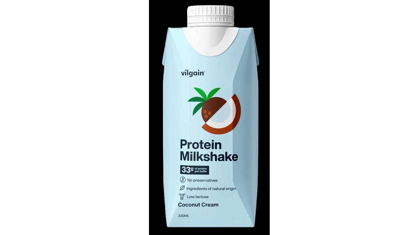 Vilgain Protein Milkshake kokosový krém 330 ml