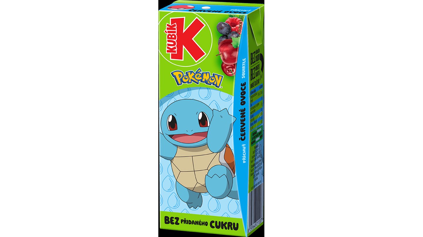 Kubík Czerwone Owoce Pokémon