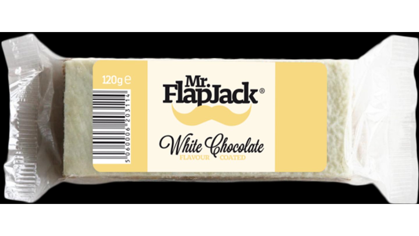 Mr.FlapJack Bílá čokoláda 120 g