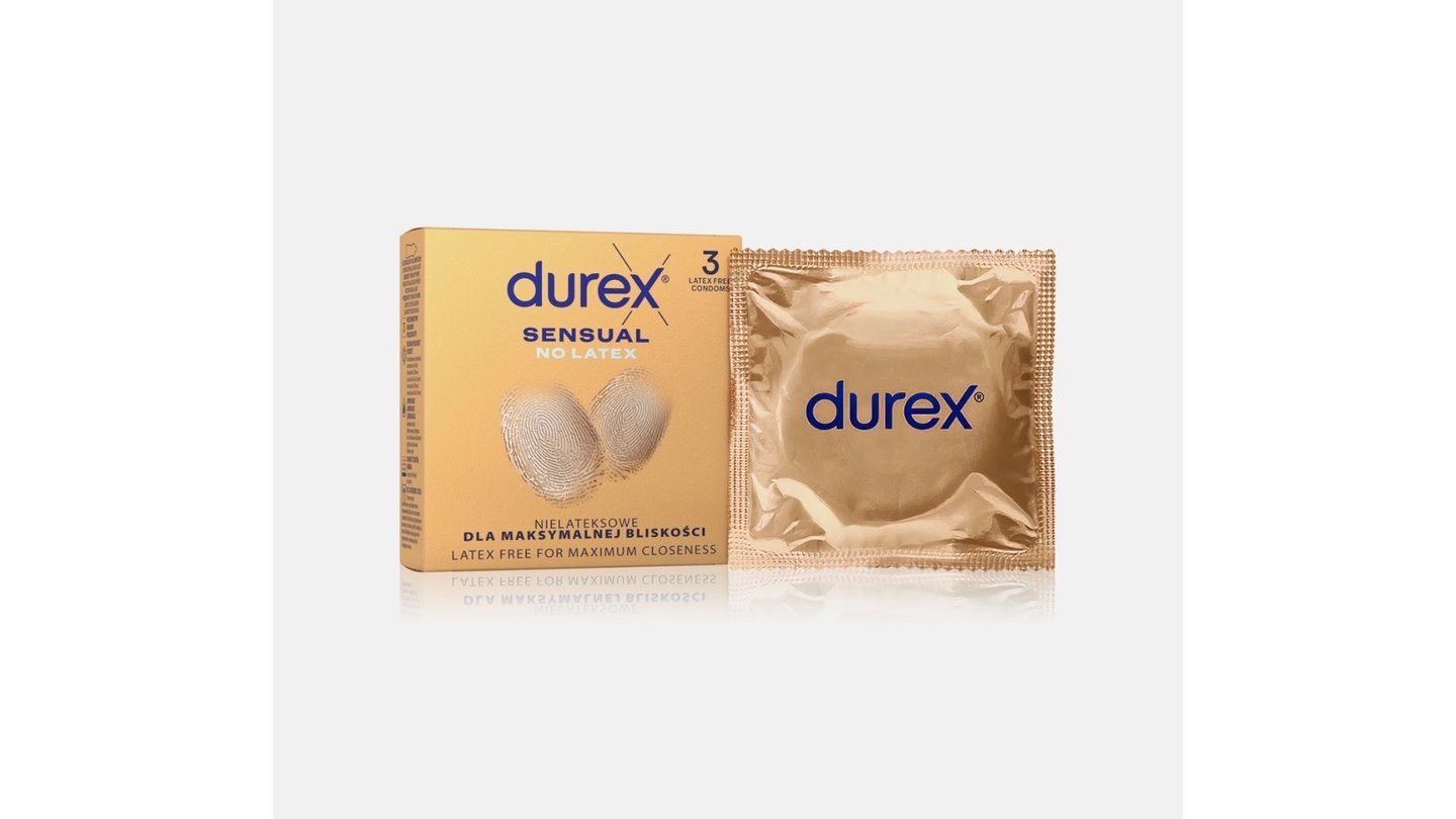 Kondom Durex Sensual No Latex 