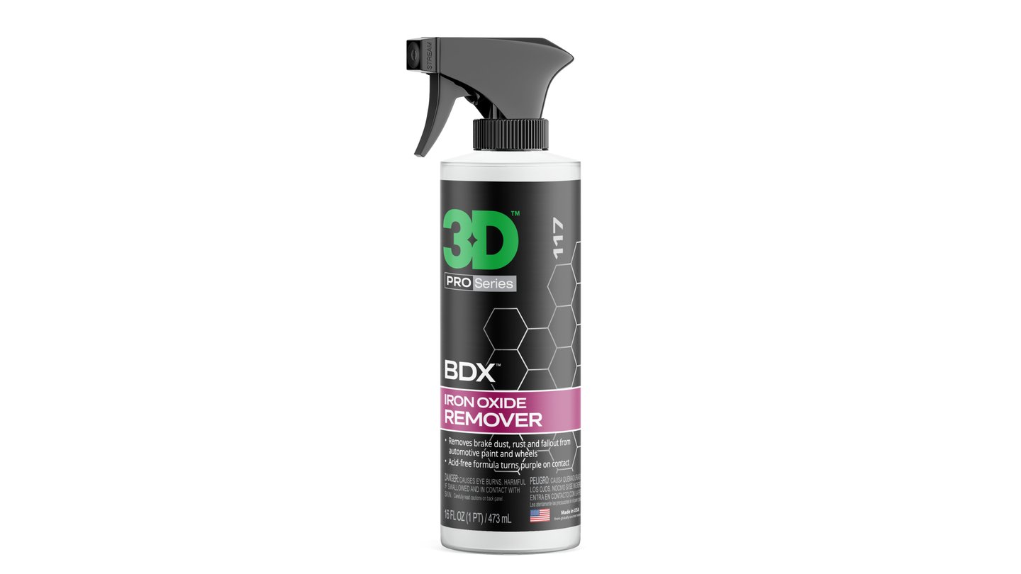 ČISTIČ DISKŮ OD RZI - 3D BRAKE DUST REMOVER (BDX) 473 ml 