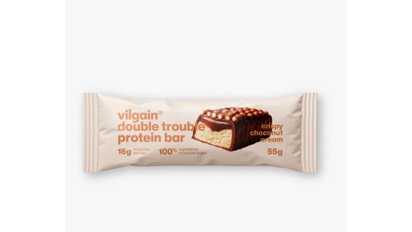Vilgain Double Trouble Protein Bar Choco bueno 