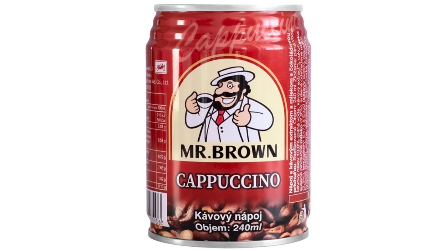 Mr. Brown ledová káva Cappuccino