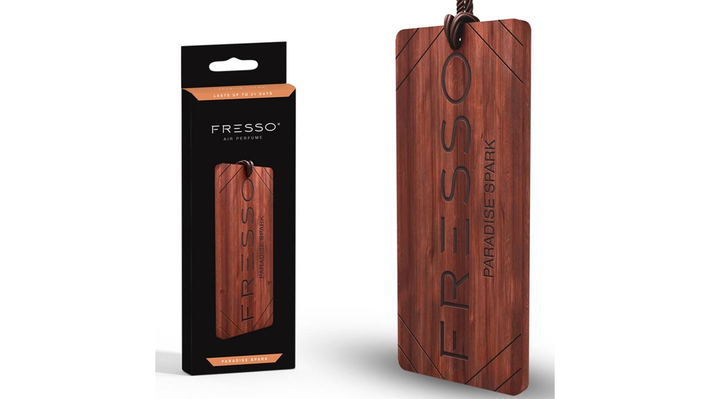  FRESSO Paradise Spark Hanger - Závěsná vůně ve dřevě