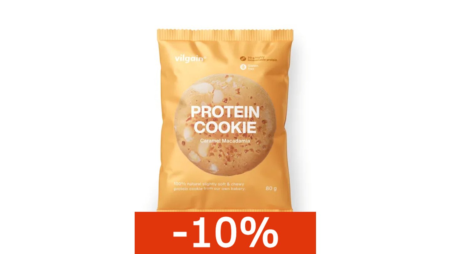 Protein Cookie - Karamel s makadamovým oříškem