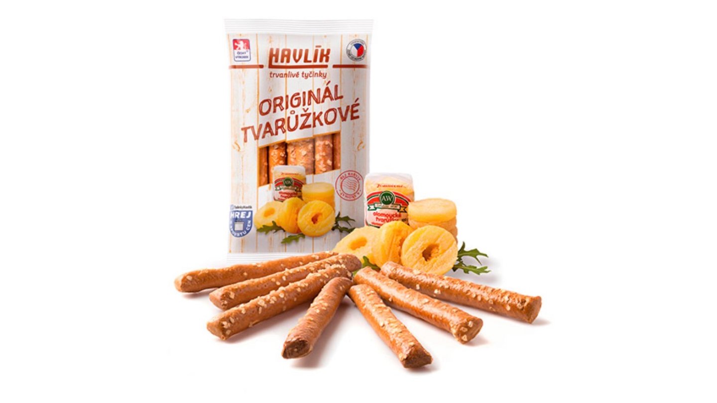 Havlík tyčinky Originál Tvarůžkové