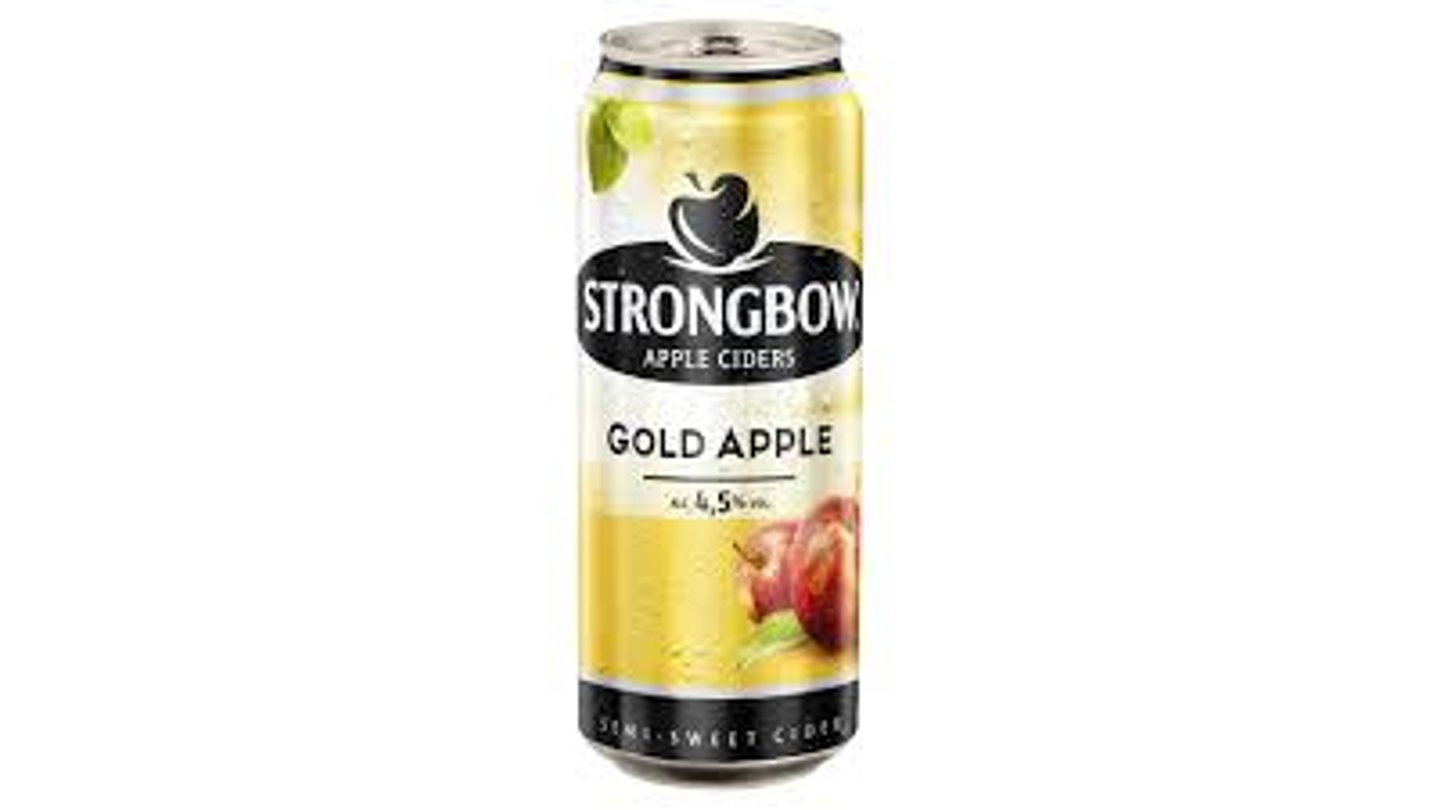 Strongbow cider Gold Apple 0,44l