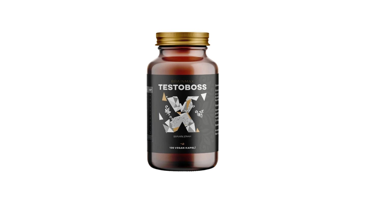 BrainMax Testoboss®, 100 rostlinných kapslí