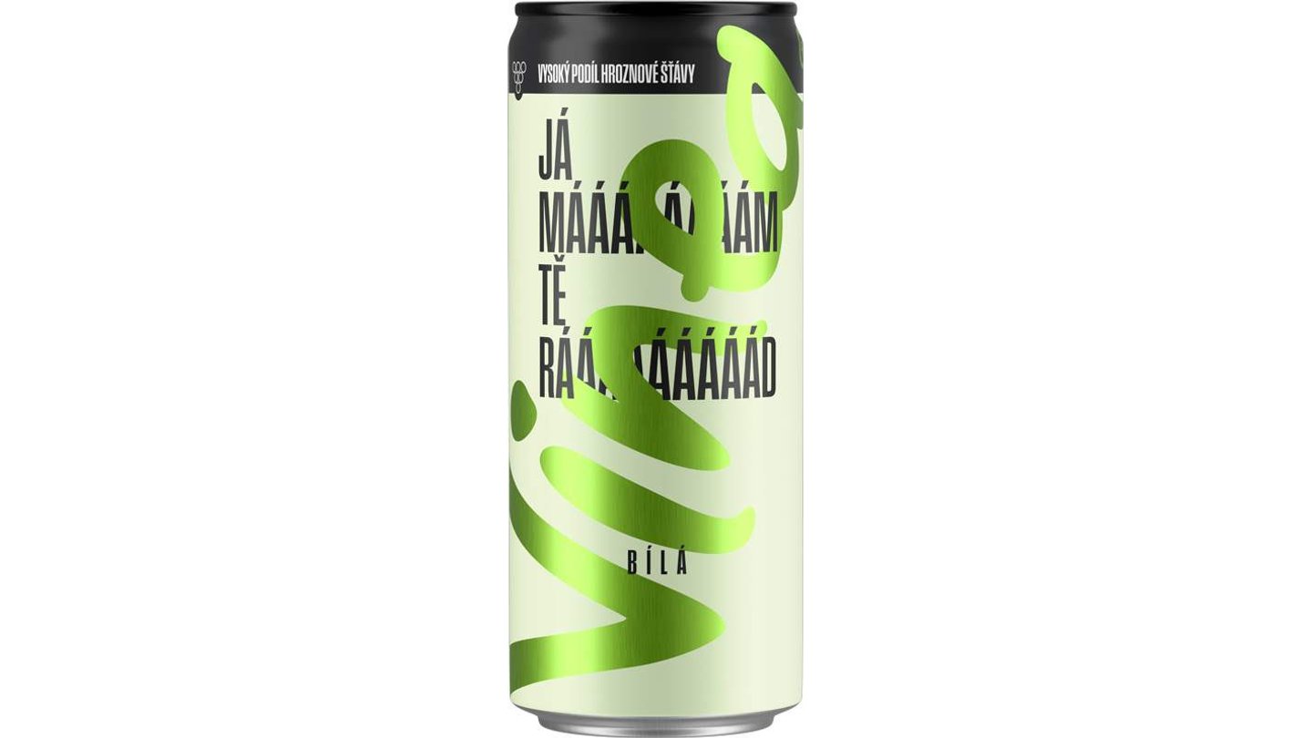 Vinea Bílá Limonáda 330ml plech