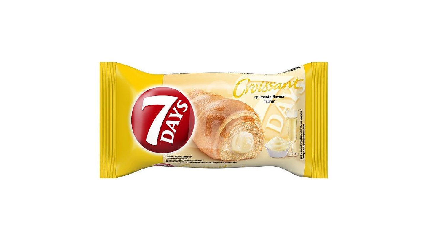 	7DAYS Croissant šampanské 60g
