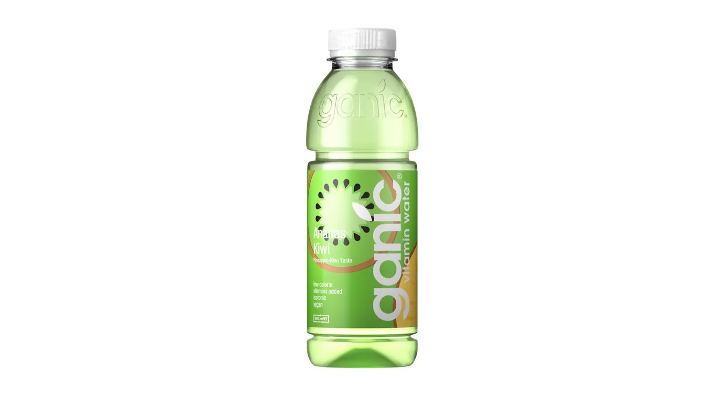 GANIC Vitamínová voda - Ananas/Kiwi/Physalis 500ml